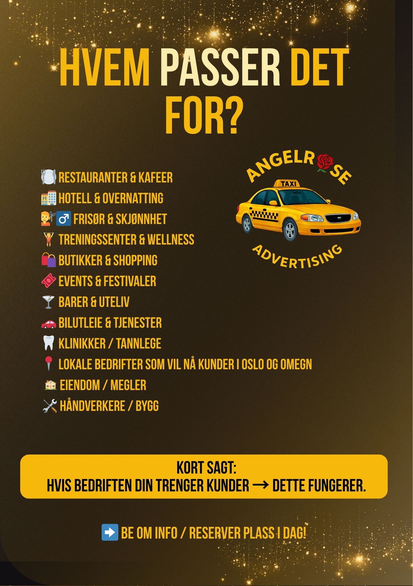 Angelrose Taxi Advertising